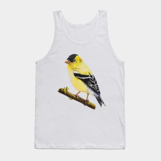 American Goldfinch Drawing (no background) Tank Top